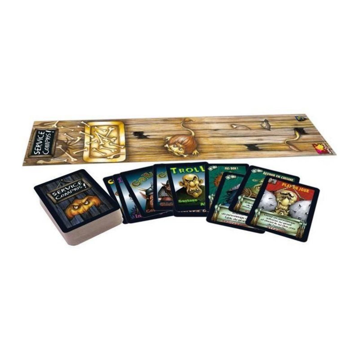 Asmodee ASMODEE - Service Compris - Jeu de societe