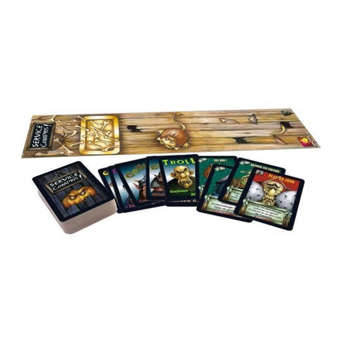 Asmodee ASMODEE - Service Compris - Jeu de societe