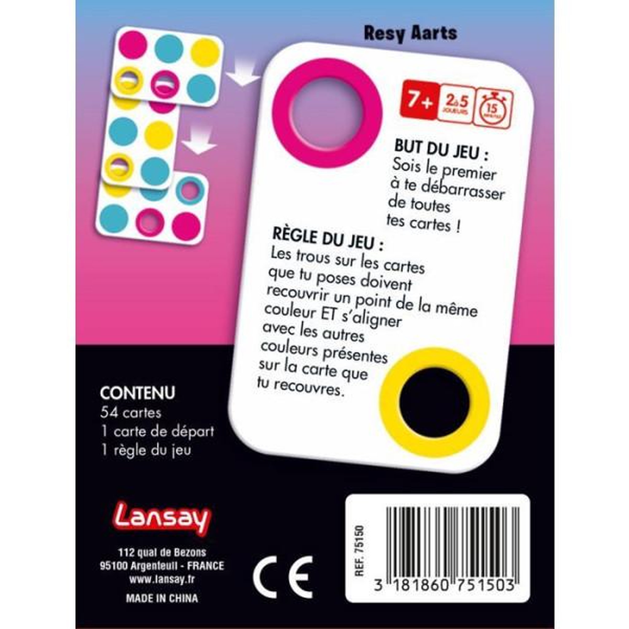 Voir la diapositive 5 : LANSAY STACK'IT - Jeu de société - LANSAY - Des 7 ans