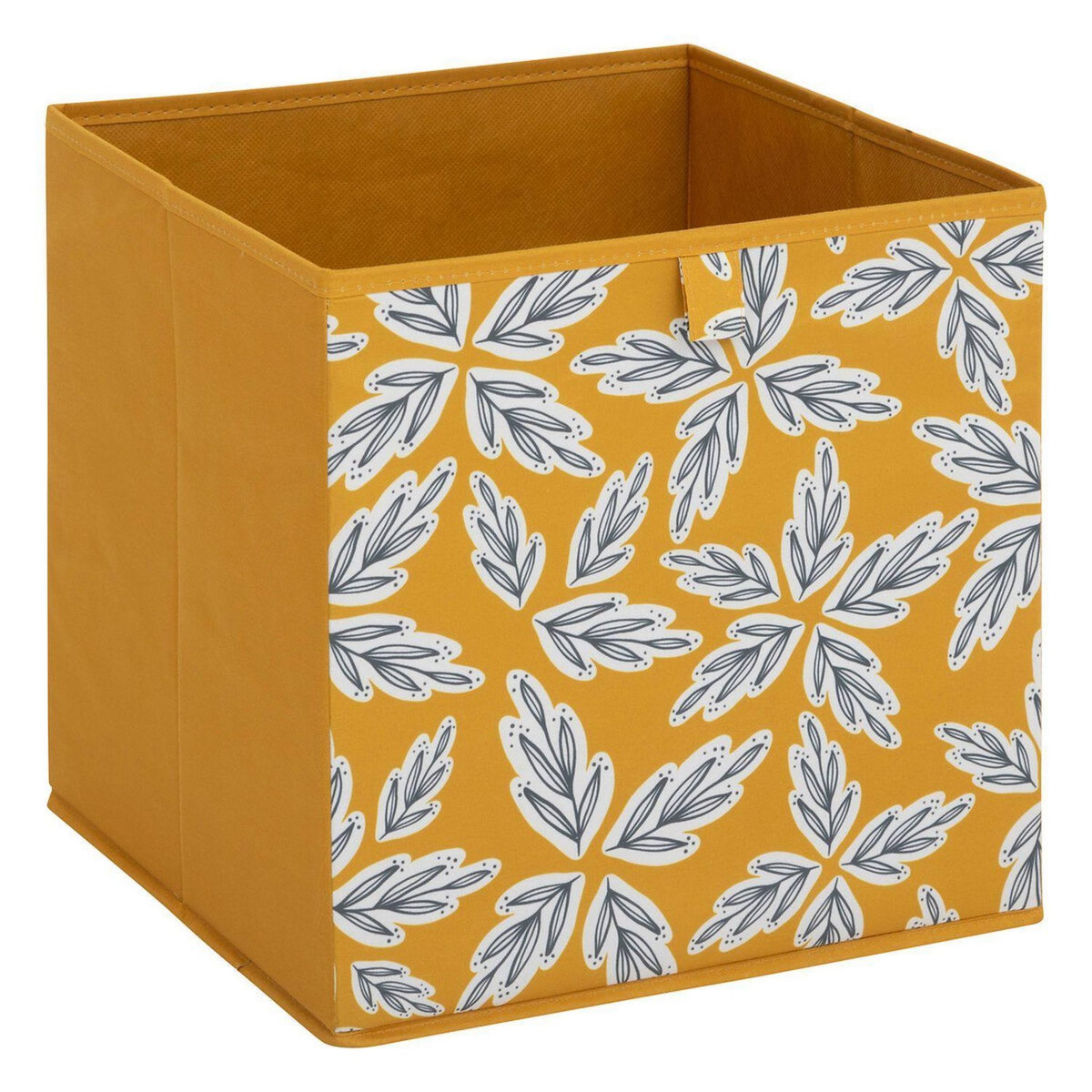 FIVE Lot de 6 boites de rangement FOLIA - L. 31 x l.31 x H. 31 cm - Jaune