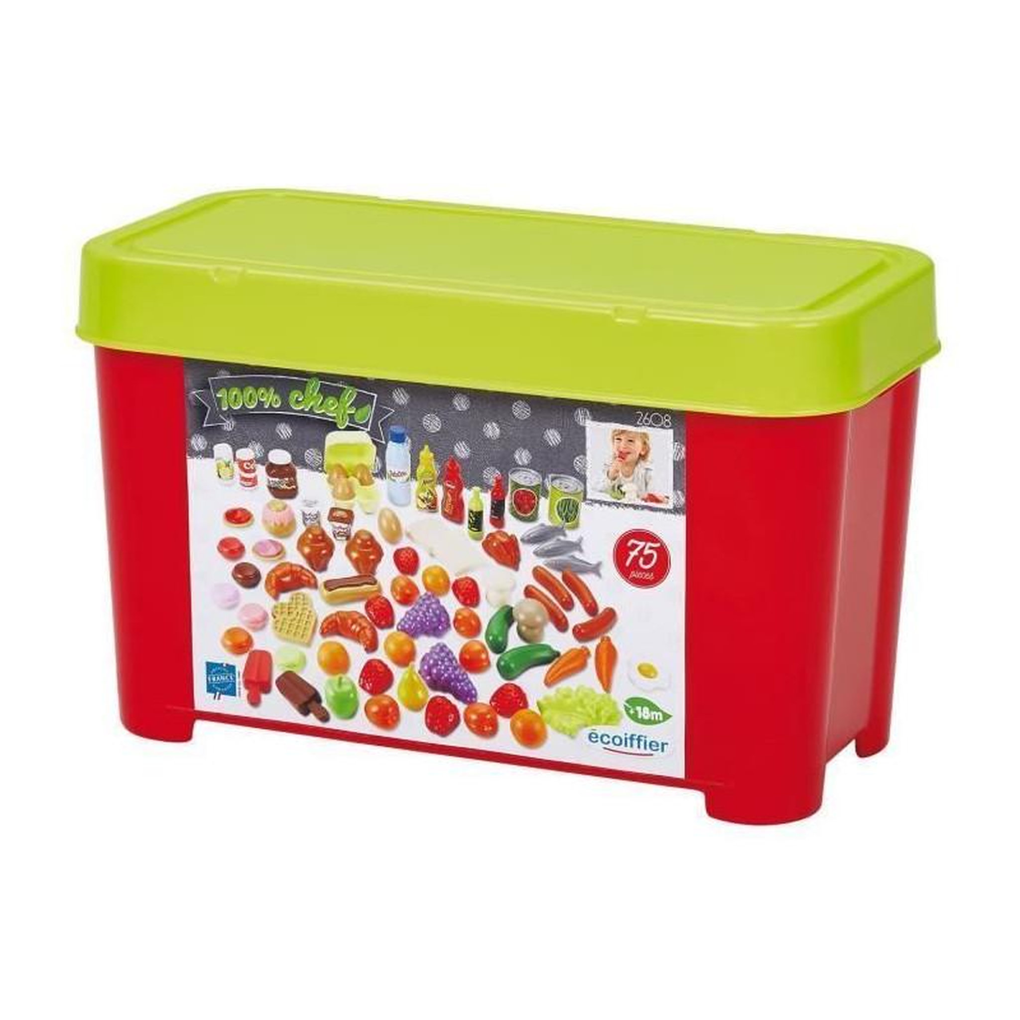 Voir la diapositive 2 : Ecoiffier ECOIFFIER - 2608 - Coffret alimentation