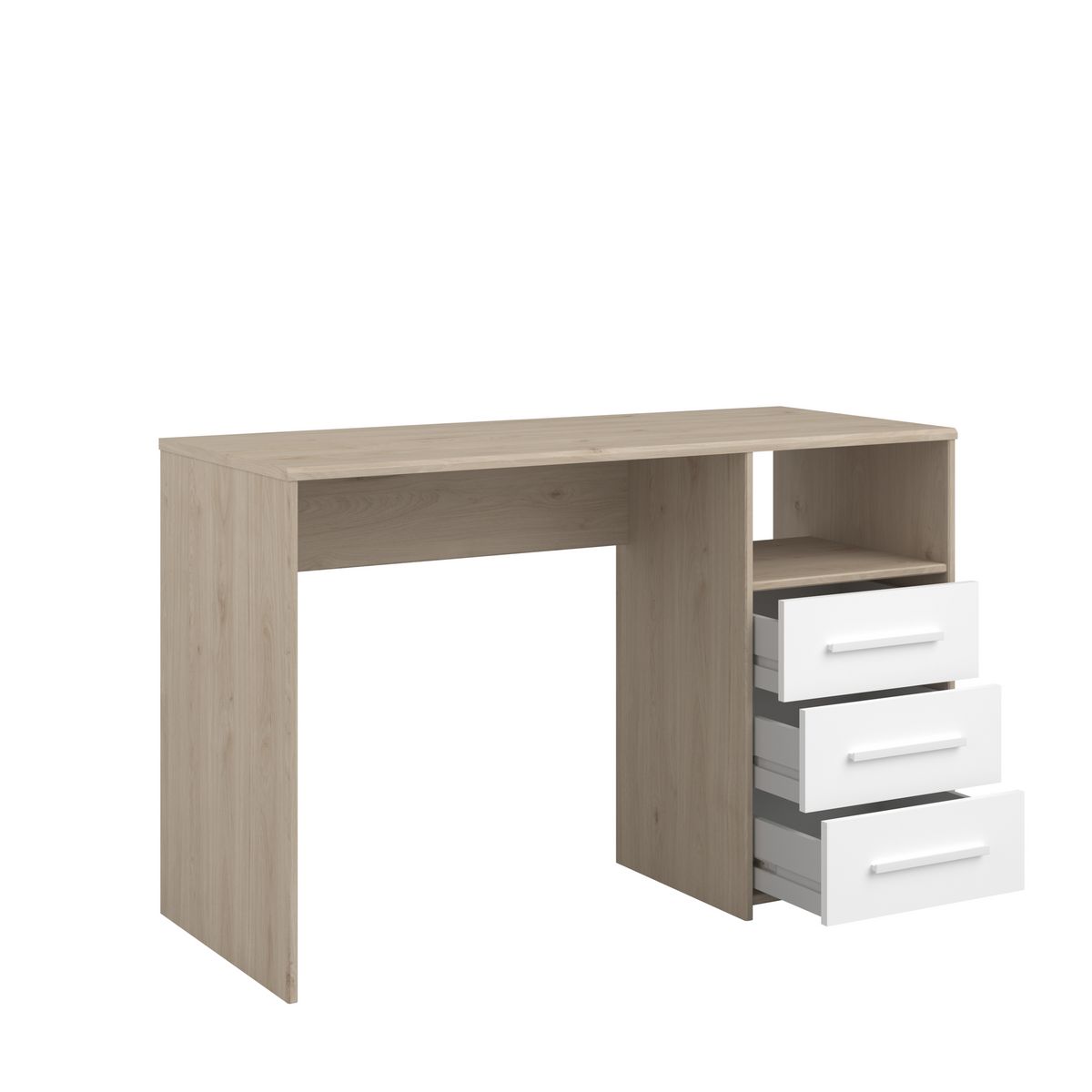 Bureau enfant/junior  3 tiroirs L120cm NORWAY