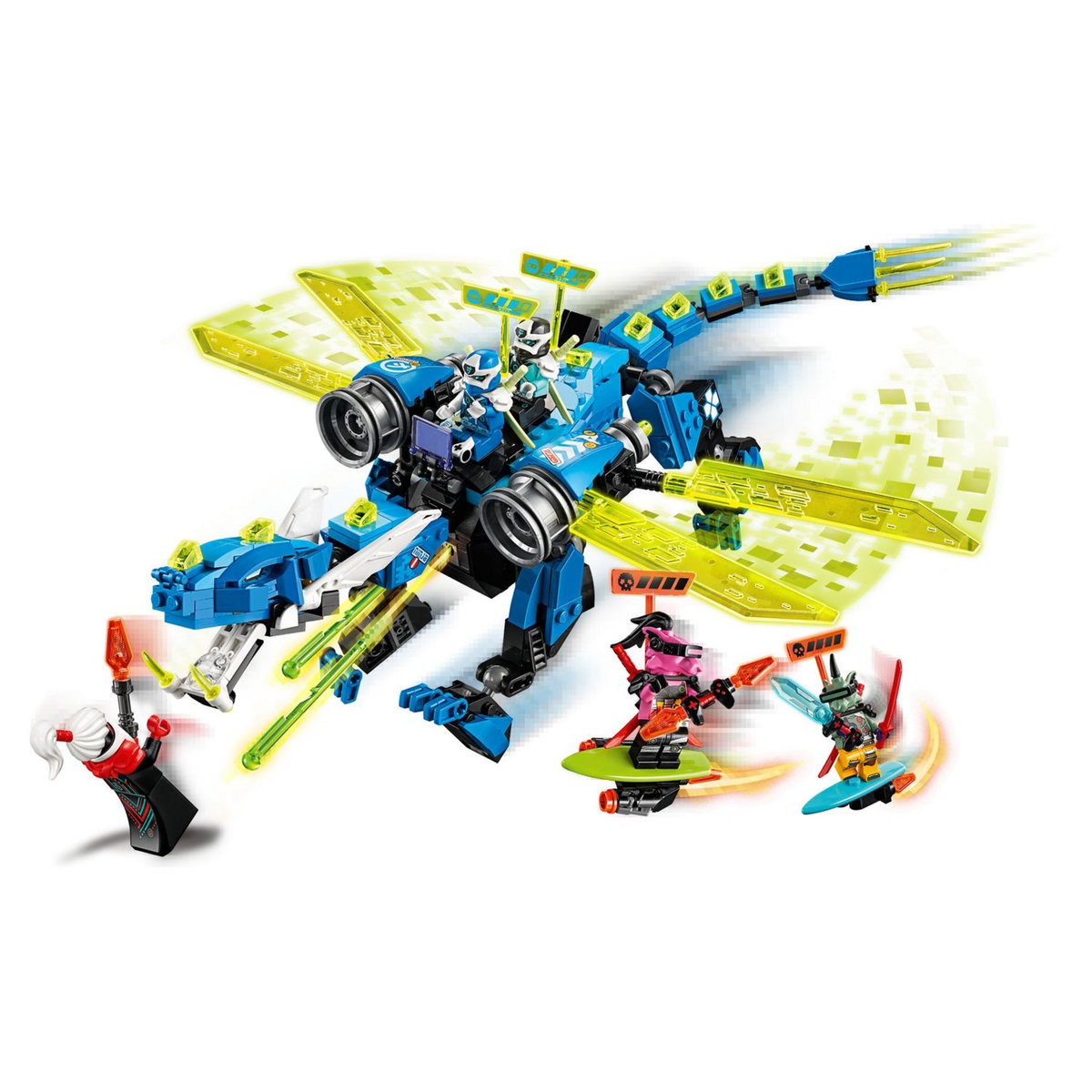 LEGO Ninjago 71711- Le Cyber Dragon de Jay