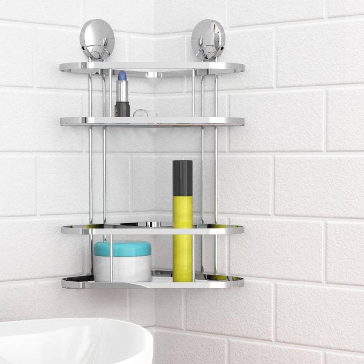 EISL EISL Etagere d'angle de douche Chrome 22x18x35 cm
