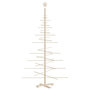 Voir la diapositive 2 : VIDAXL Arbre de Noël en bois pour decoration 180 cm bois massif de pin