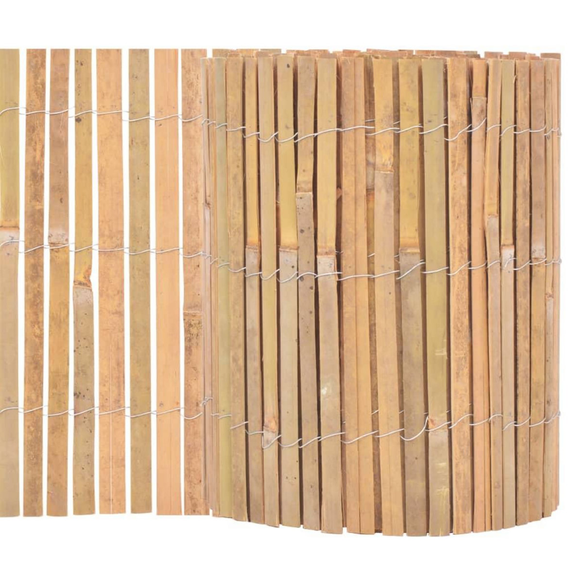 VIDAXL Cloture Bambou 1000 x 30 cm