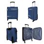 Voir la diapositive 3 : David Jones Valise cabine XS underseat souple 44cm