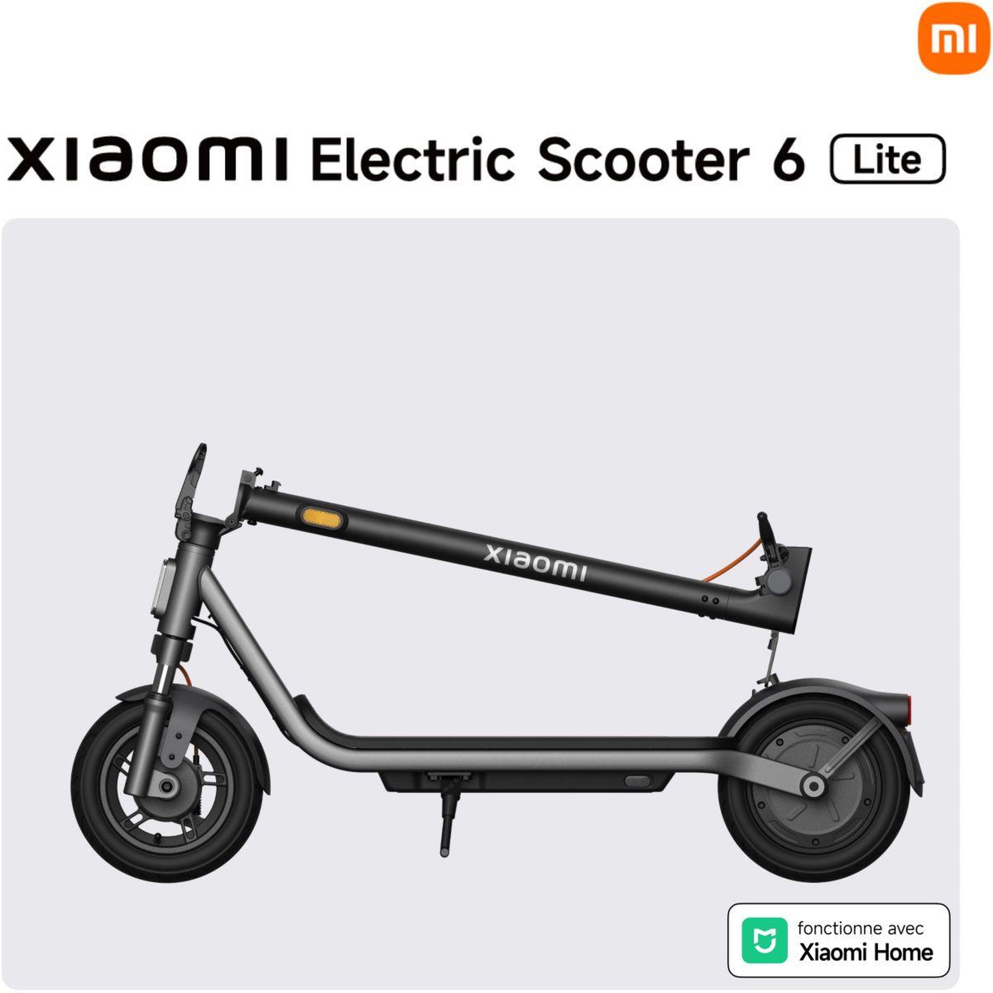 Voir la diapositive 4 : XIAOMI Trottinette électrique electric scooter 6 lite noir