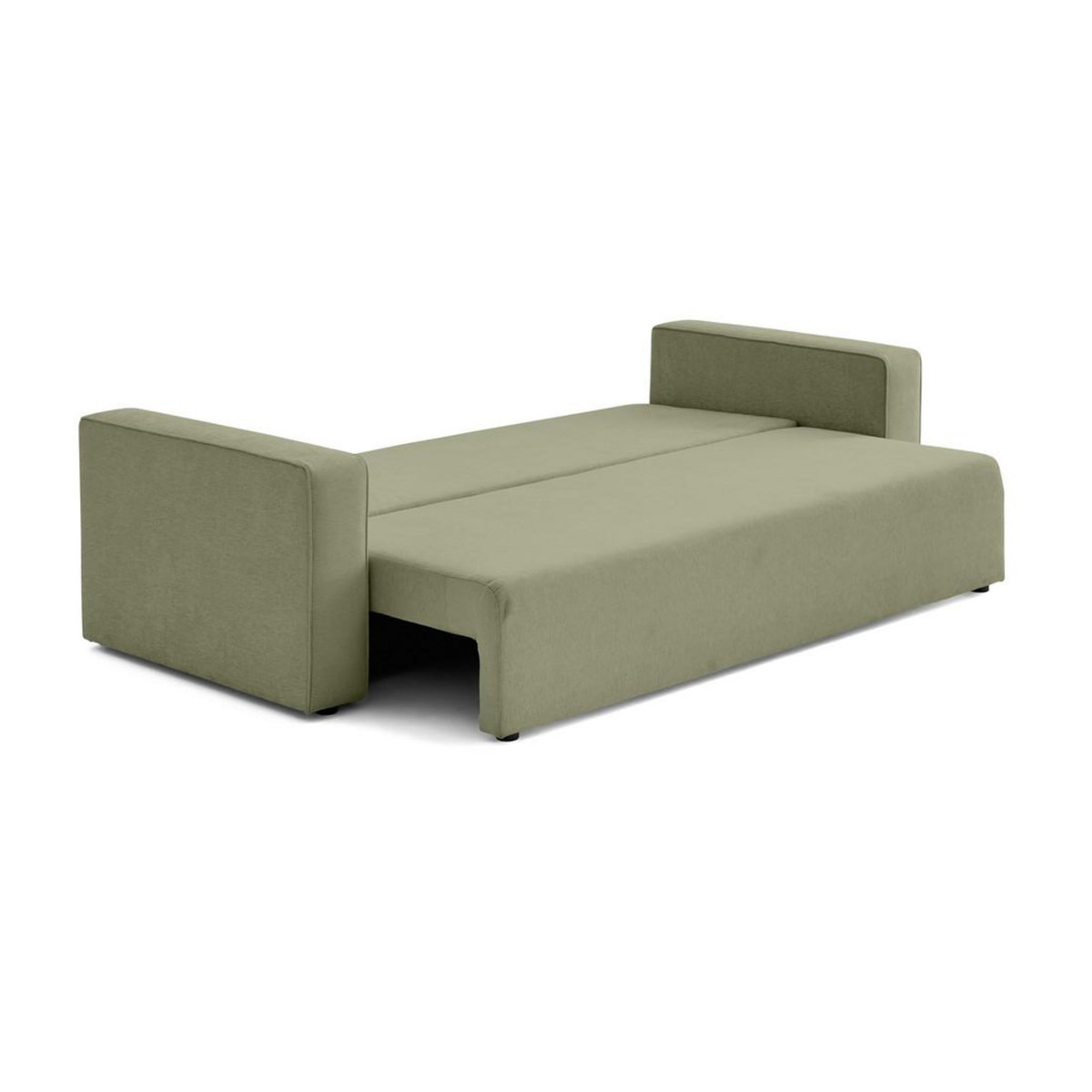 BEST MOBILIER Topaze - canapé 3 places - convertible avec coffre - en tissu