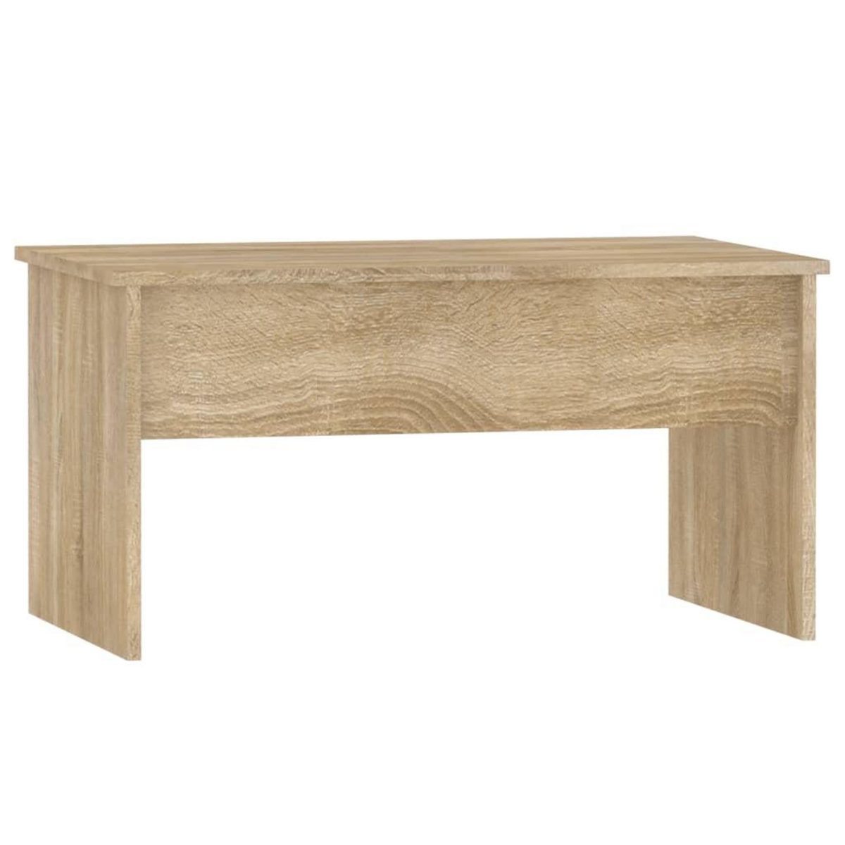 VIDAXL Table basse chene sonoma 80x50,5x41,5 cm bois d'ingenierie