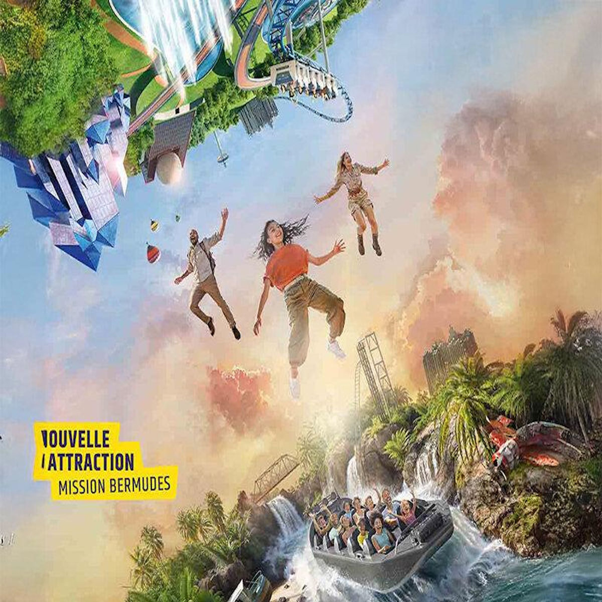 Smartbox Billets pour le Futuroscope en 2026 : 2 entrées adulte pour 1 journée - Coffret Cadeau Multi-thèmes