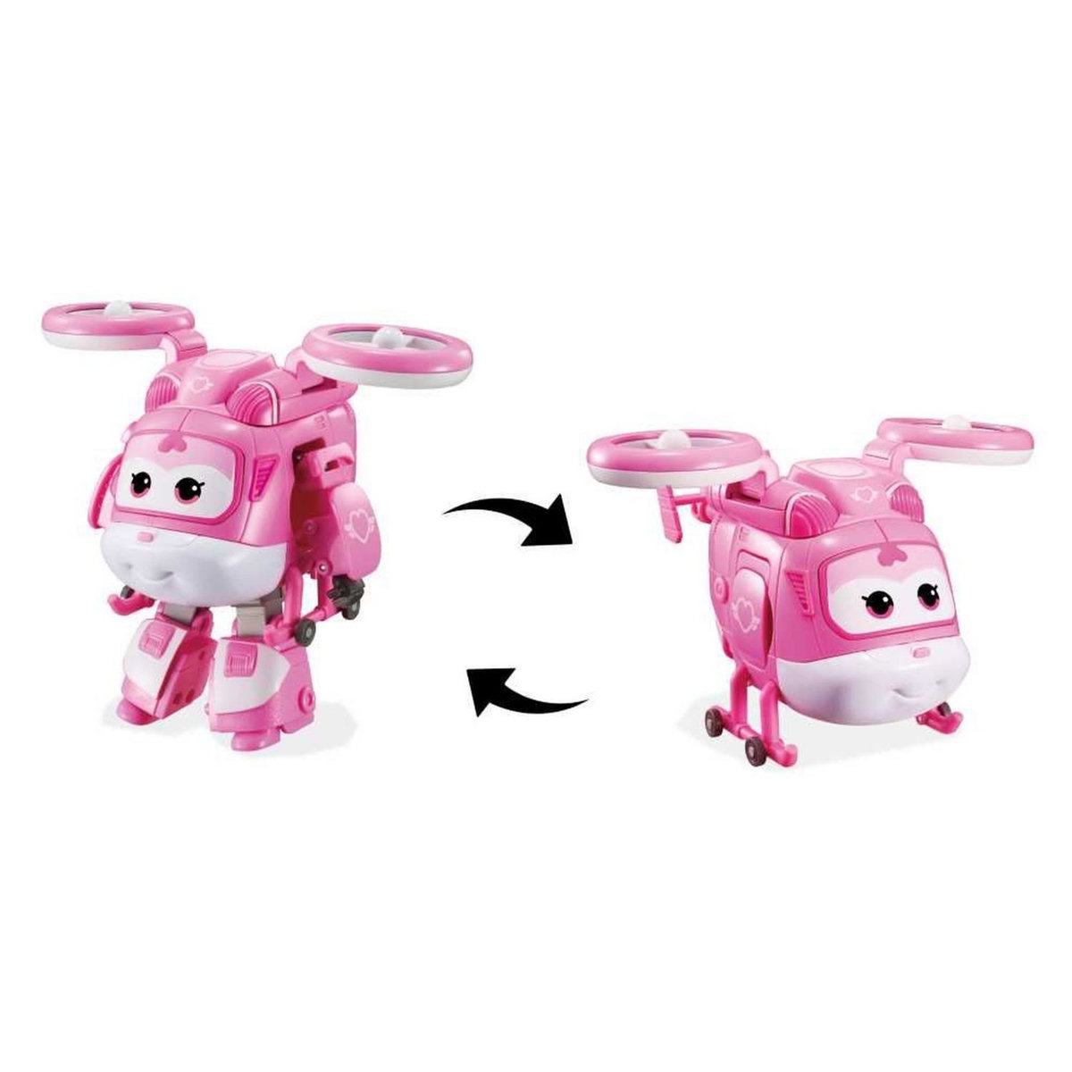 Auldey Super Wings figurine transforming saison 5 avec Pets - Dizzy SuperCharge