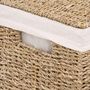 Voir la diapositive 3 : FIVE Panier à Linge en Osier  Seagrass  55cm Naturel