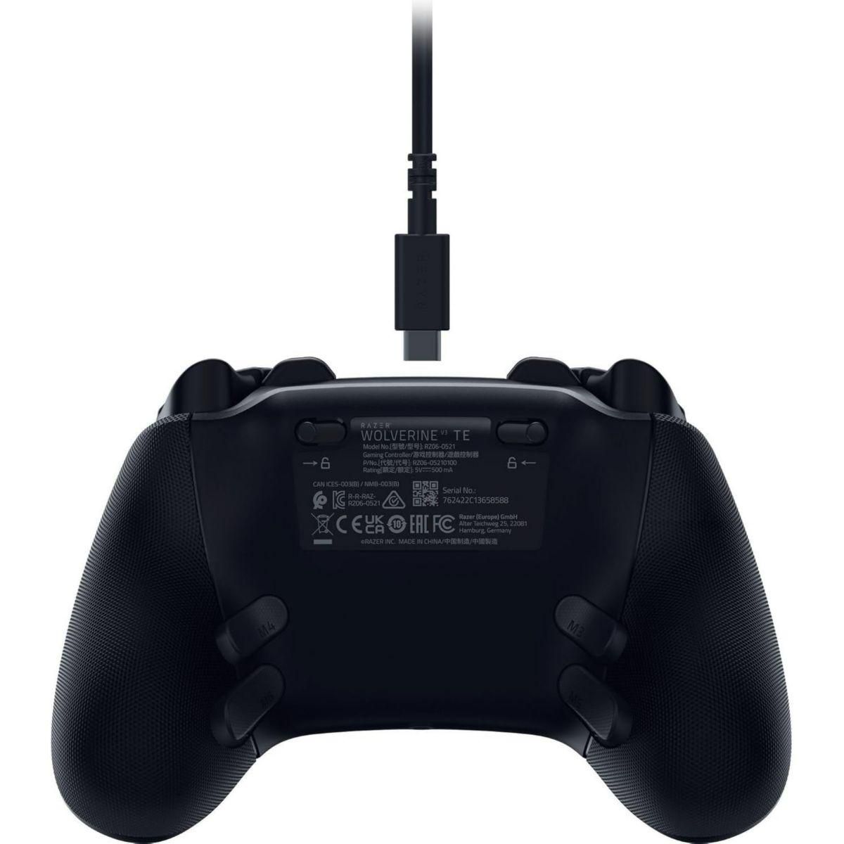 Razer Manette Wolverine V3 Tournament Ed Noir