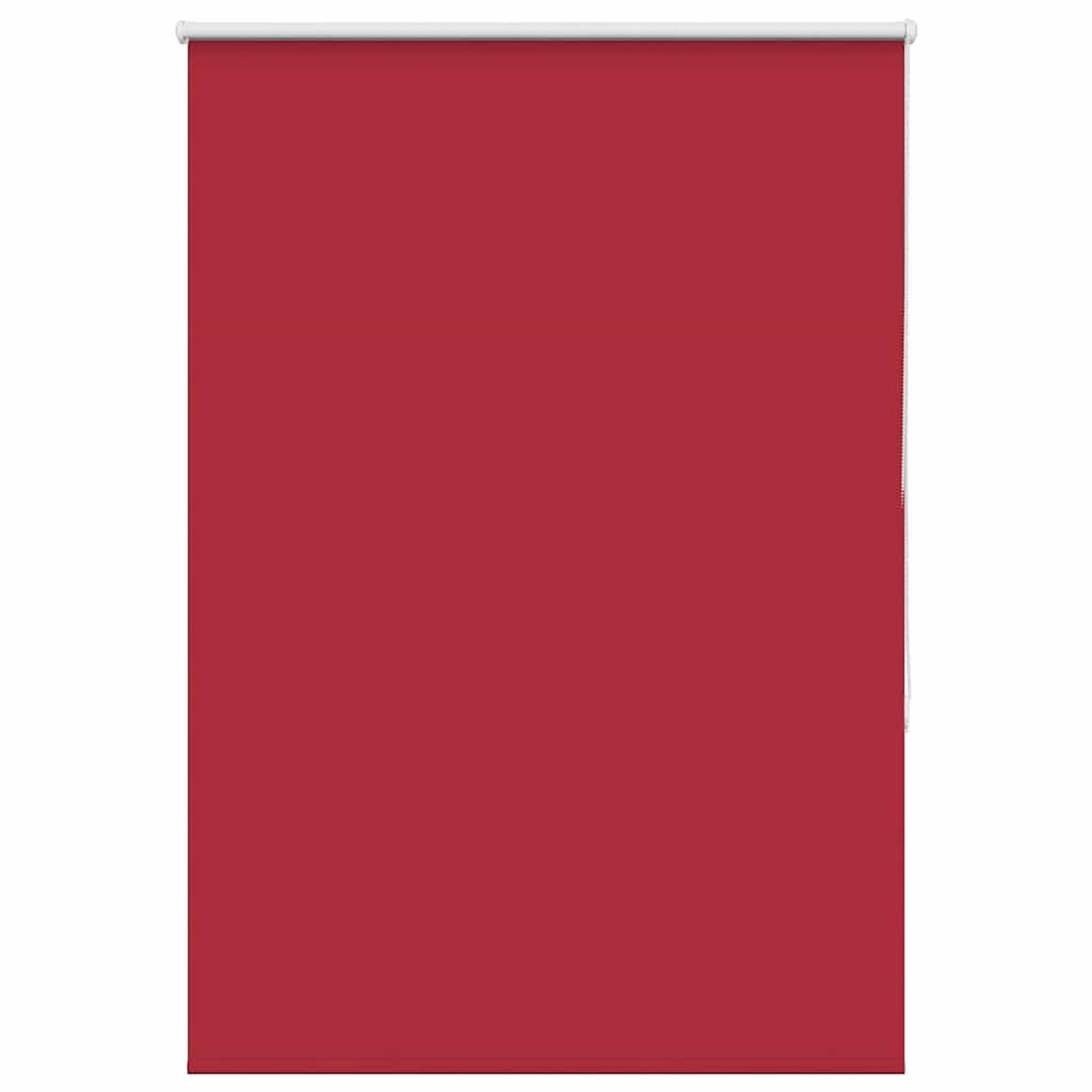 Voir la diapositive 2 : VIDAXL Store enrouleur occultant rouge largeur du tissu 100,7 cm
