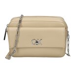 CALVIN KLEIN JEANS Sac à Bandoulière  Femme Calvin Klein Jeans Pocket. Coloris disponibles : Beige