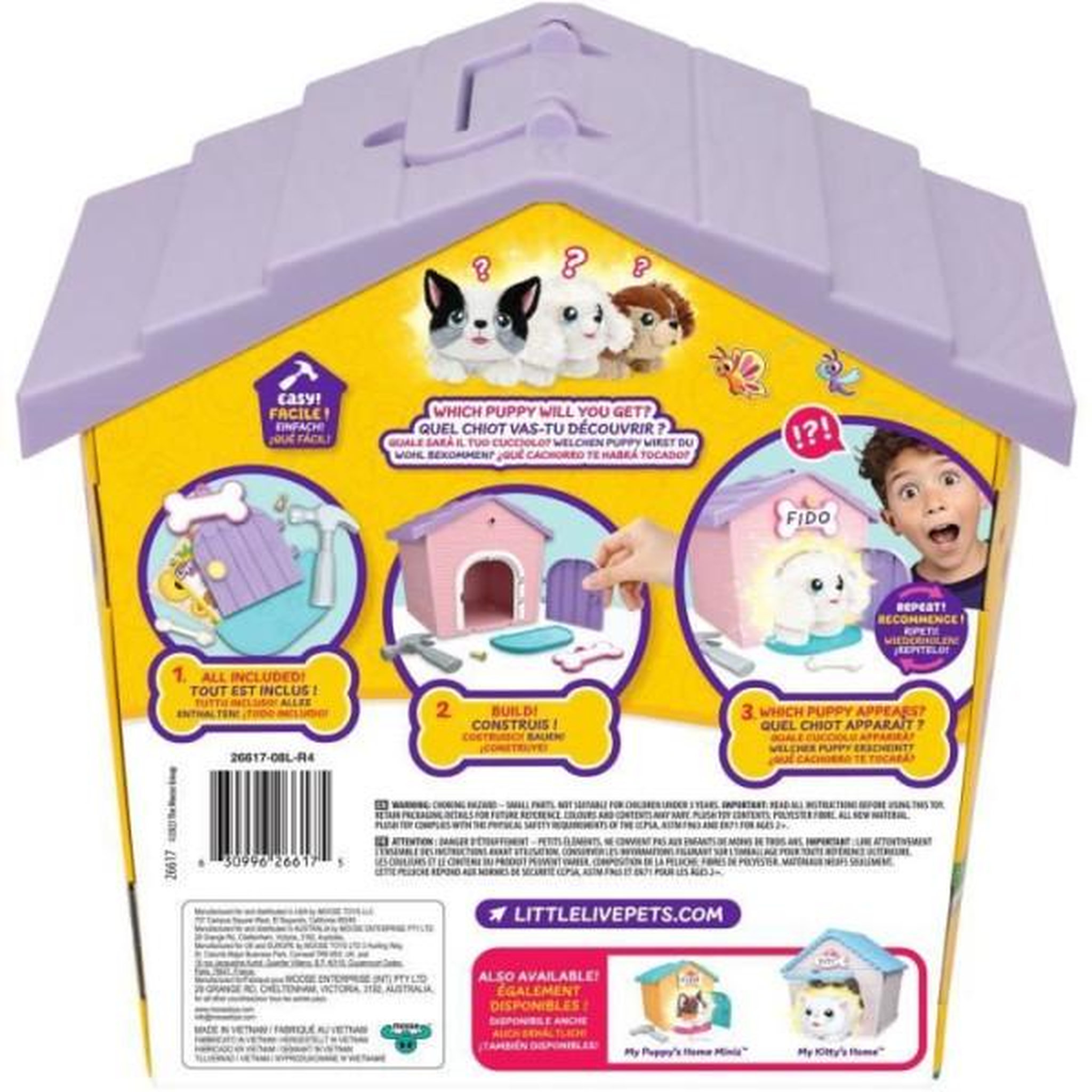Voir la diapositive 5 : MOOSE TOYS Niche surprise - Moose Toys - Chien rose - Modele aléatoire - Accessoires inclus - 5 ans et plus