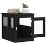 Voir la diapositive 5 : VIDAXL Meuble de cage pour chiens noir 55x75x65 cm bois d'ingenierie