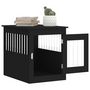 Voir la diapositive 5 : VIDAXL Meuble de cage pour chiens noir 55x75x65 cm bois d'ingenierie