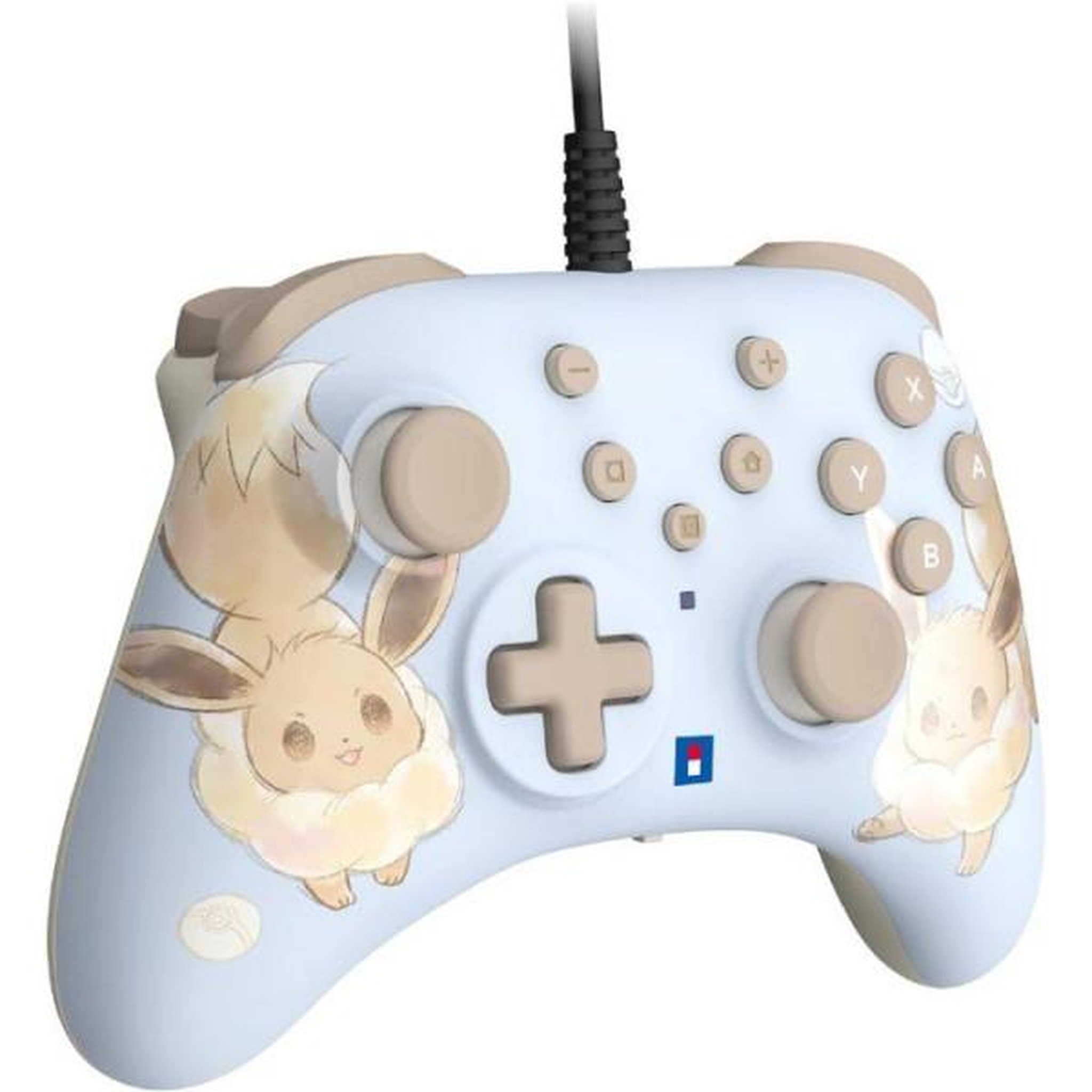 Voir la diapositive 3 : HORI Manette de jeu - nintendo switch et switch 2 - pokémon - filaire - bleu - horipad turbo - boutons arriere programmables - hori