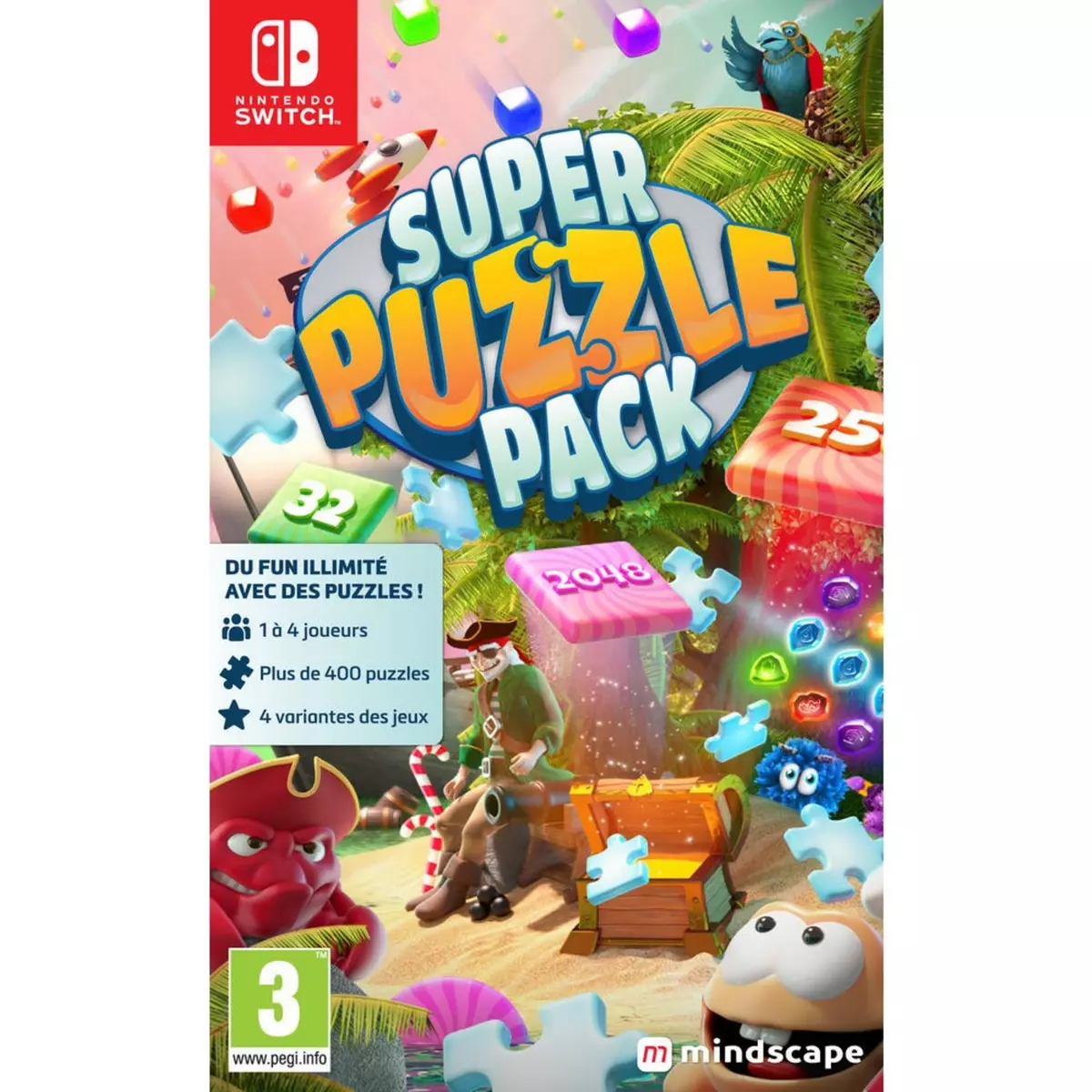 JUST FOR GAMES Super Puzzle Pack Nintendo Switch