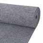Voir la diapositive 1 : VIDAXL Tapis strie pour exposition 1,2x20 m Gris
