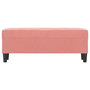 Voir la diapositive 3 : VIDAXL Banc Rose 100x35x41 cm Velours