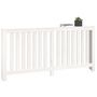 Voir la diapositive 4 : VIDAXL Cache-radiateur Blanc 169x19x84 cm Bois massif de pin