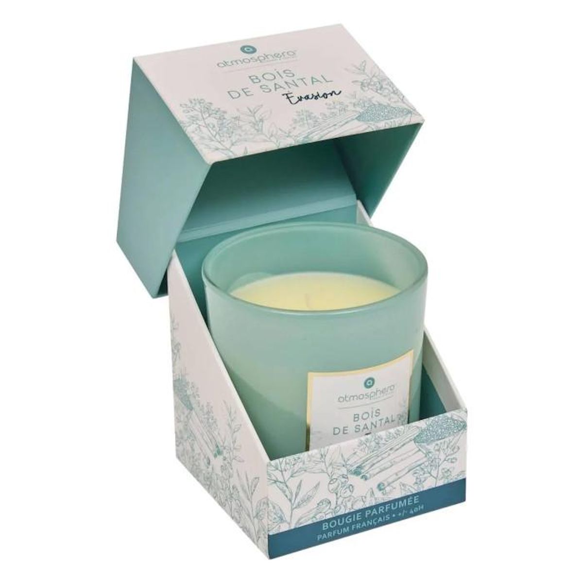 COMPTOIR DE LA BOUGIE Bougie Parfumée  Mael  190g Bois de Santal