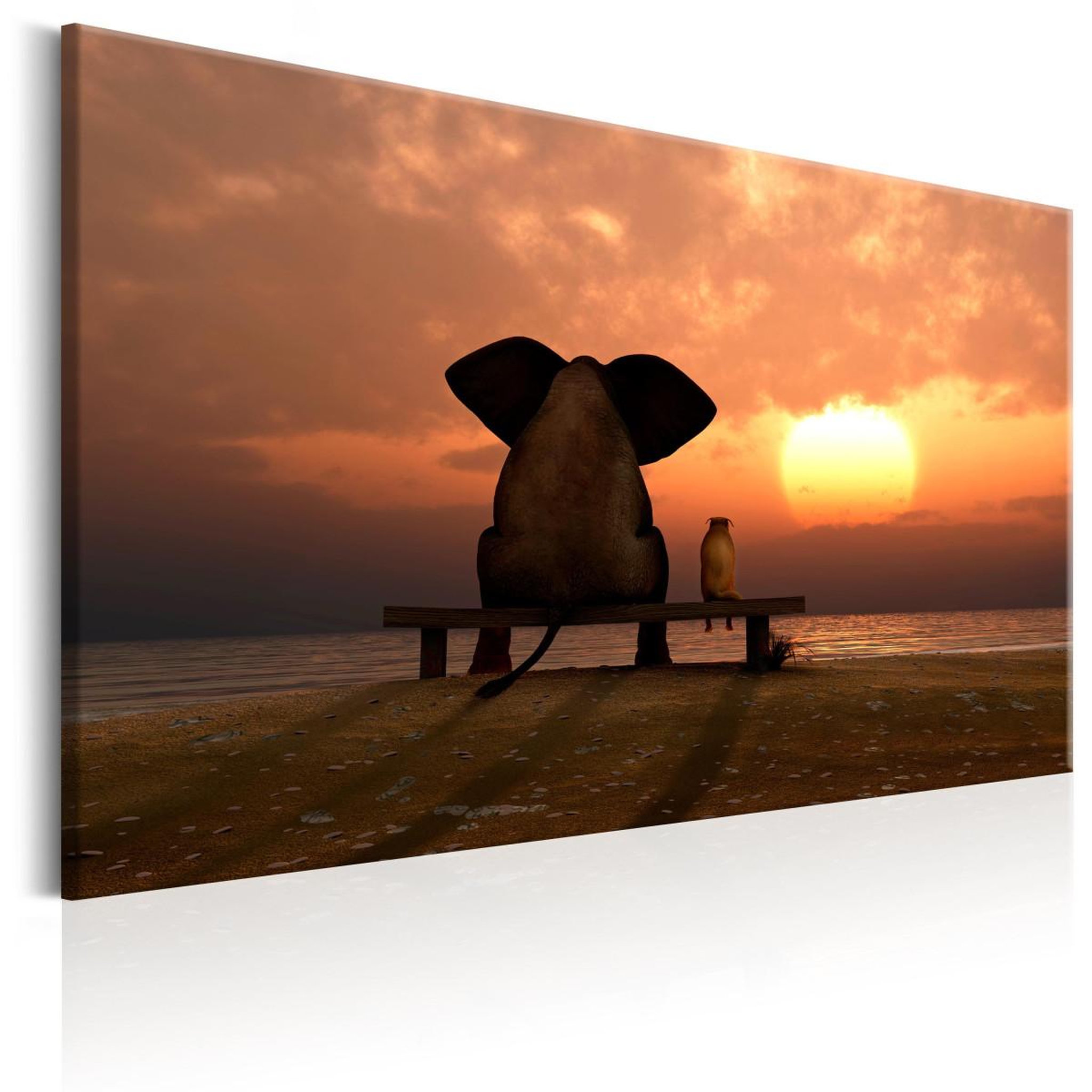 Paris Prix Tableau imprimé  evening rest. Coloris disponibles : Multicolore