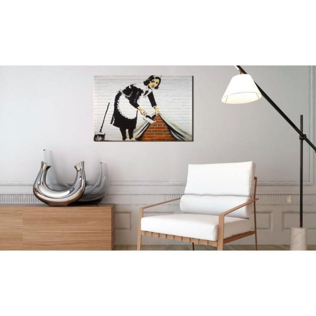 Paris Prix Tableau Imprimé  Maid in London - Banksy