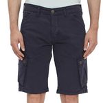 PANAME BROTHERS Bermuda Cargo  Homme Paname Brothers Betty. Coloris disponibles : Bleu