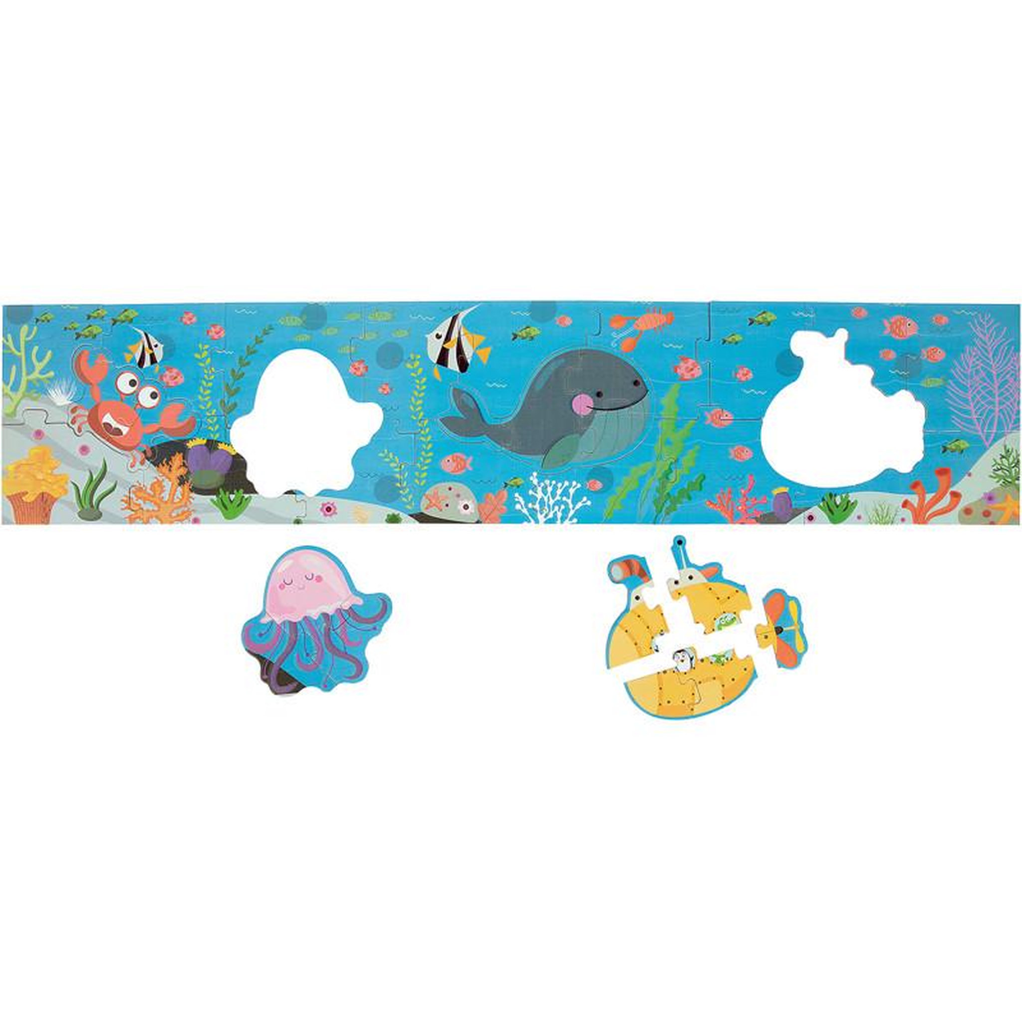 Voir la diapositive 3 : Puzzle Panorama 30 pièces - Assortiment aléatoire - Modèles 8012, 13, 14, 11
