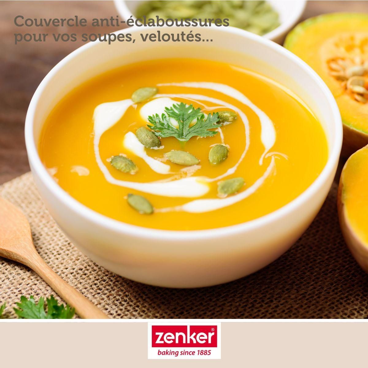 ZENKER Couvercle anti projections 30 cm Zenker Smart Pastry