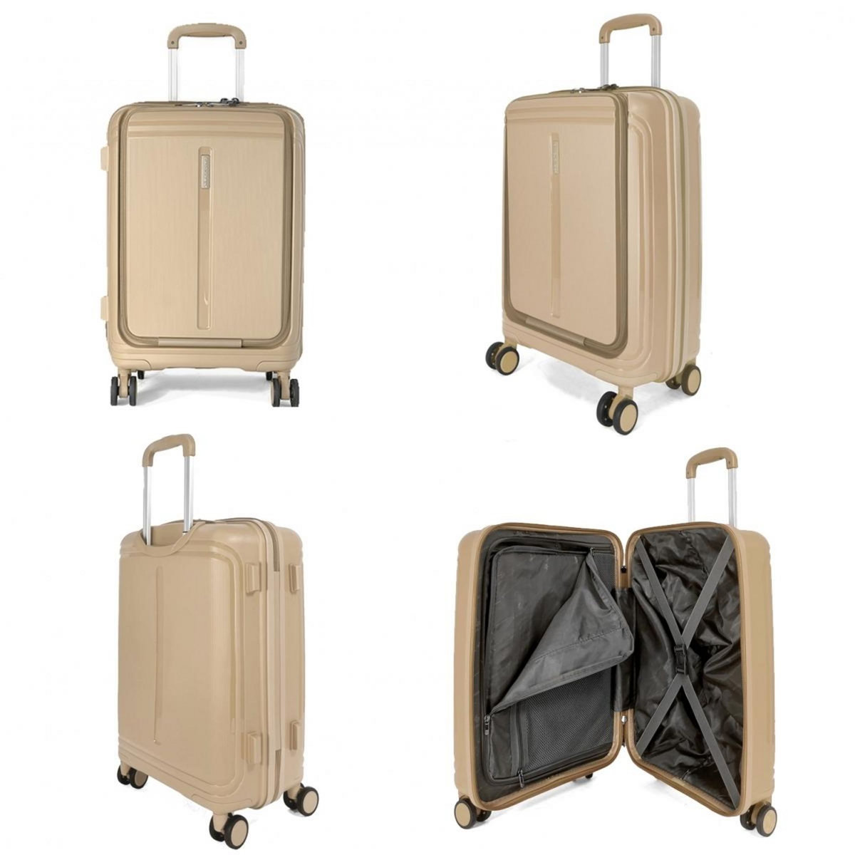 David Jones Lot 3 valises rigides dont 1 cabine porte-ordinateur 17  TSA