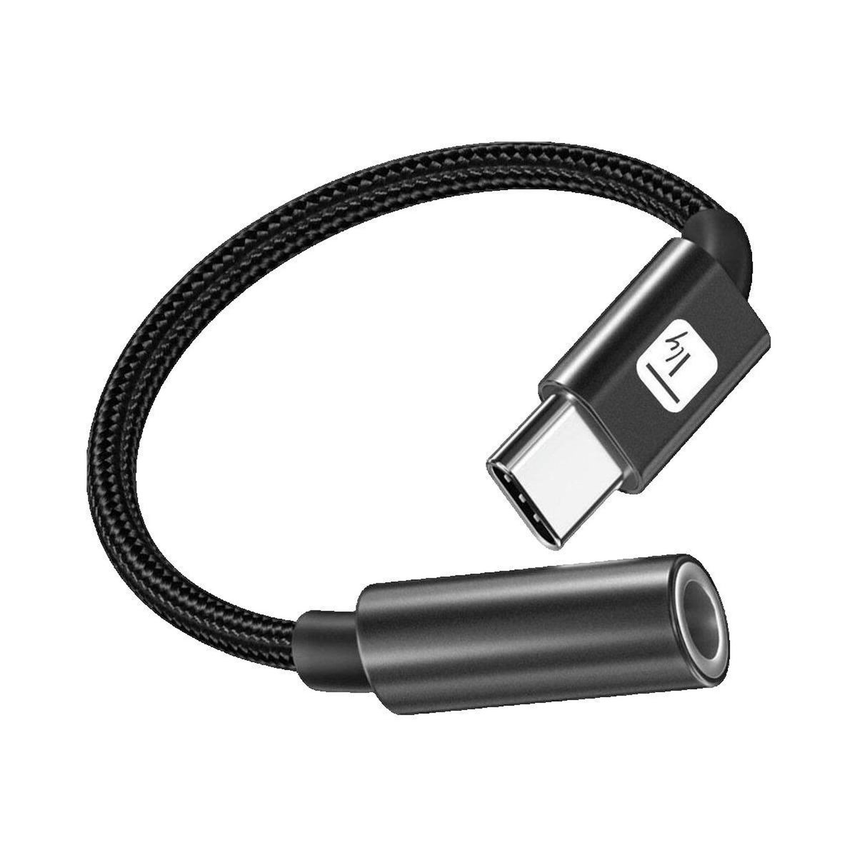 TECHLY Adaptateur audio Techly 8059018367973 USB-C jack 3,5 mm argent