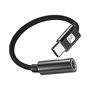 Voir la diapositive 2 : TECHLY Adaptateur audio Techly 8059018367973 USB-C jack 3,5 mm argent