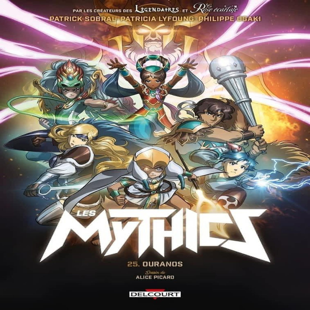LES MYTHICS TOME 25 : OURANOS, Ogaki Philippe