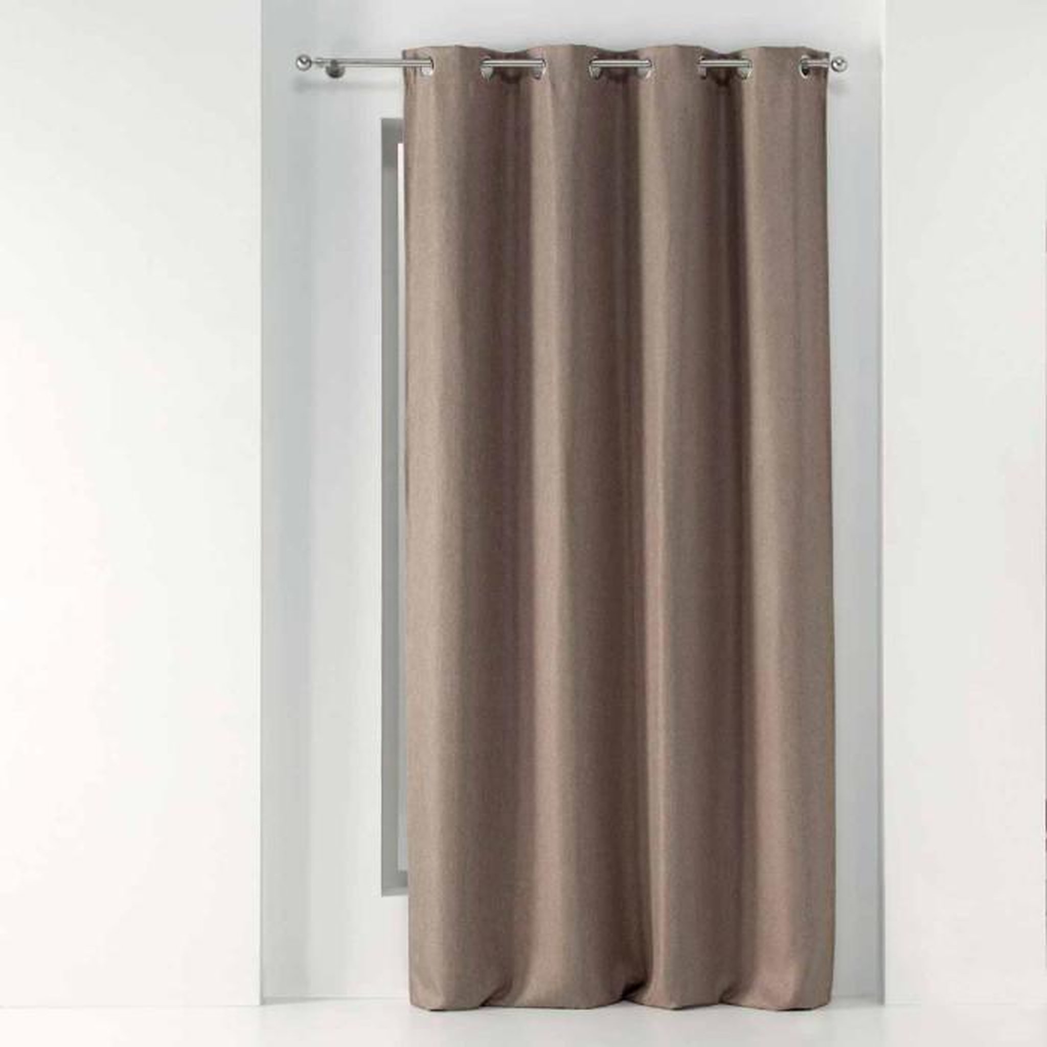 Voir la diapositive 1 : Paris Prix Rideau Occultant  Tramina  135x240cm Noisette