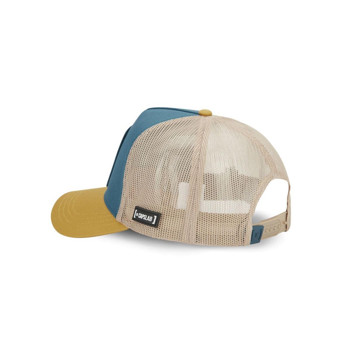 CAPSLAB Casquette trucker en coton avec filet Rick & Morty Blue