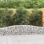 Voir la diapositive 1 : VIDAXL Paniers a gabions arques 25 pcs 400x30x40/60 cm Fer galvanise