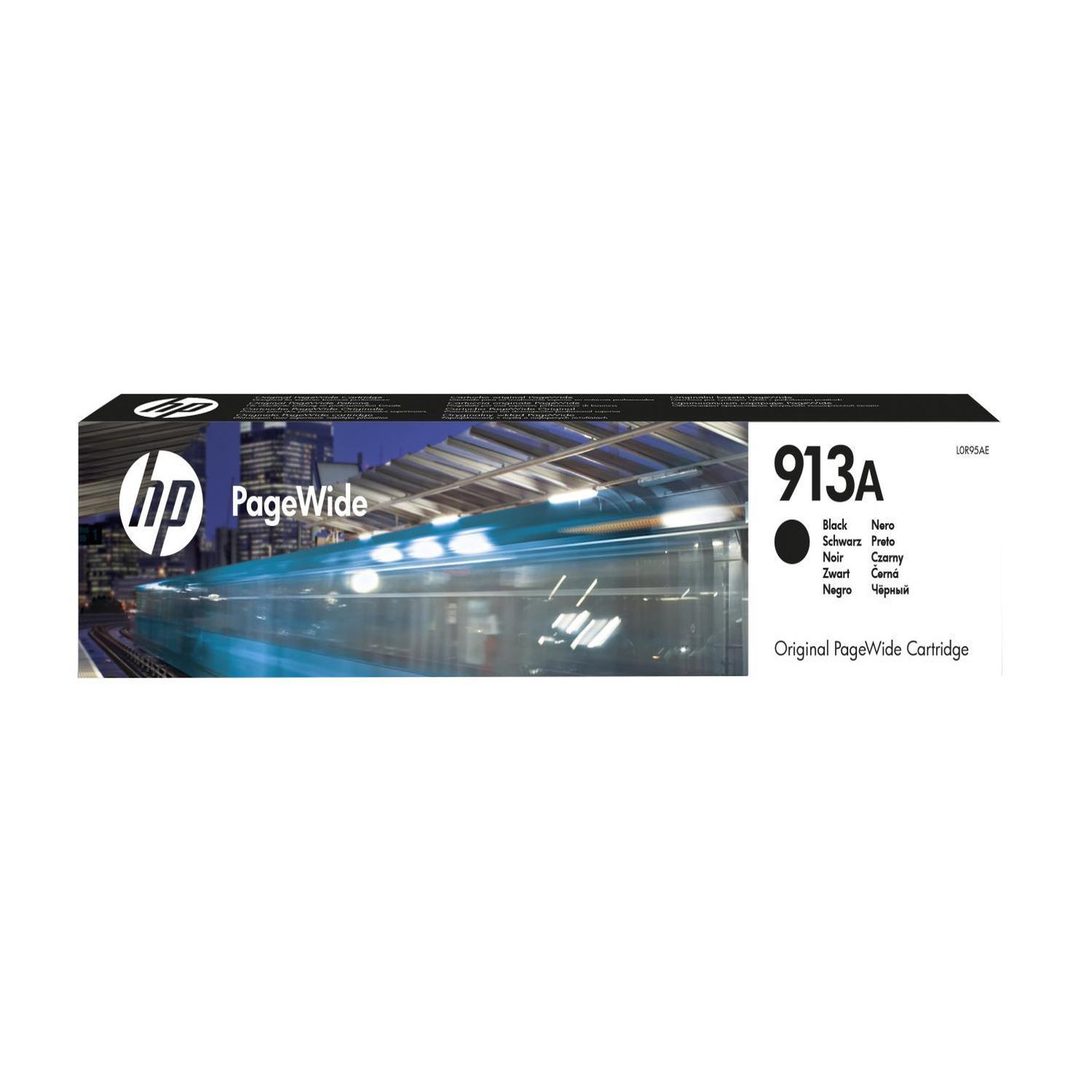 Voir la diapositive 2 : HP HP 913A cartouche dencre noire authentique pour HP PageWide 377/452/477 L0R95AE