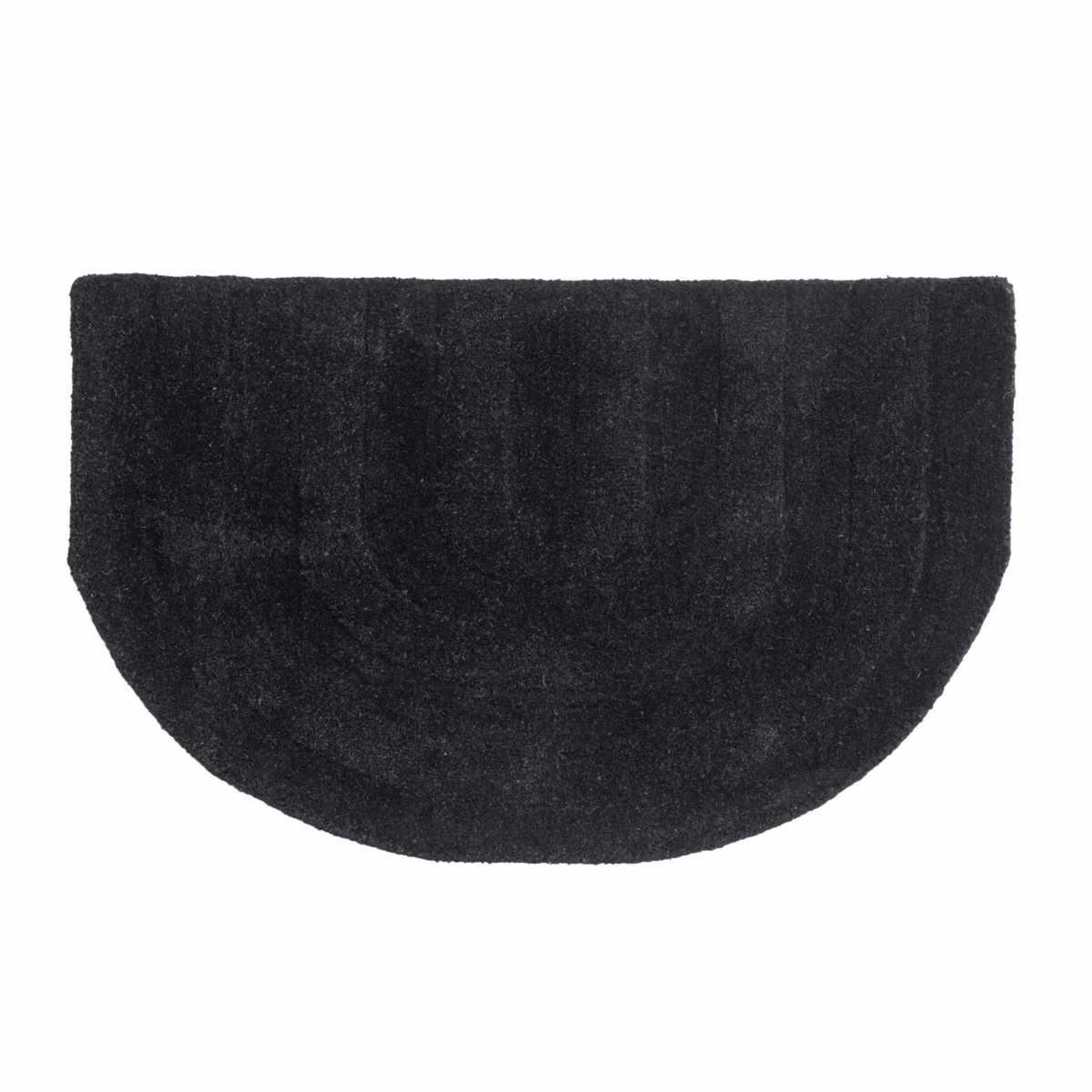 Paris Prix Tapis demi-rond  nora  50x80cm noir
