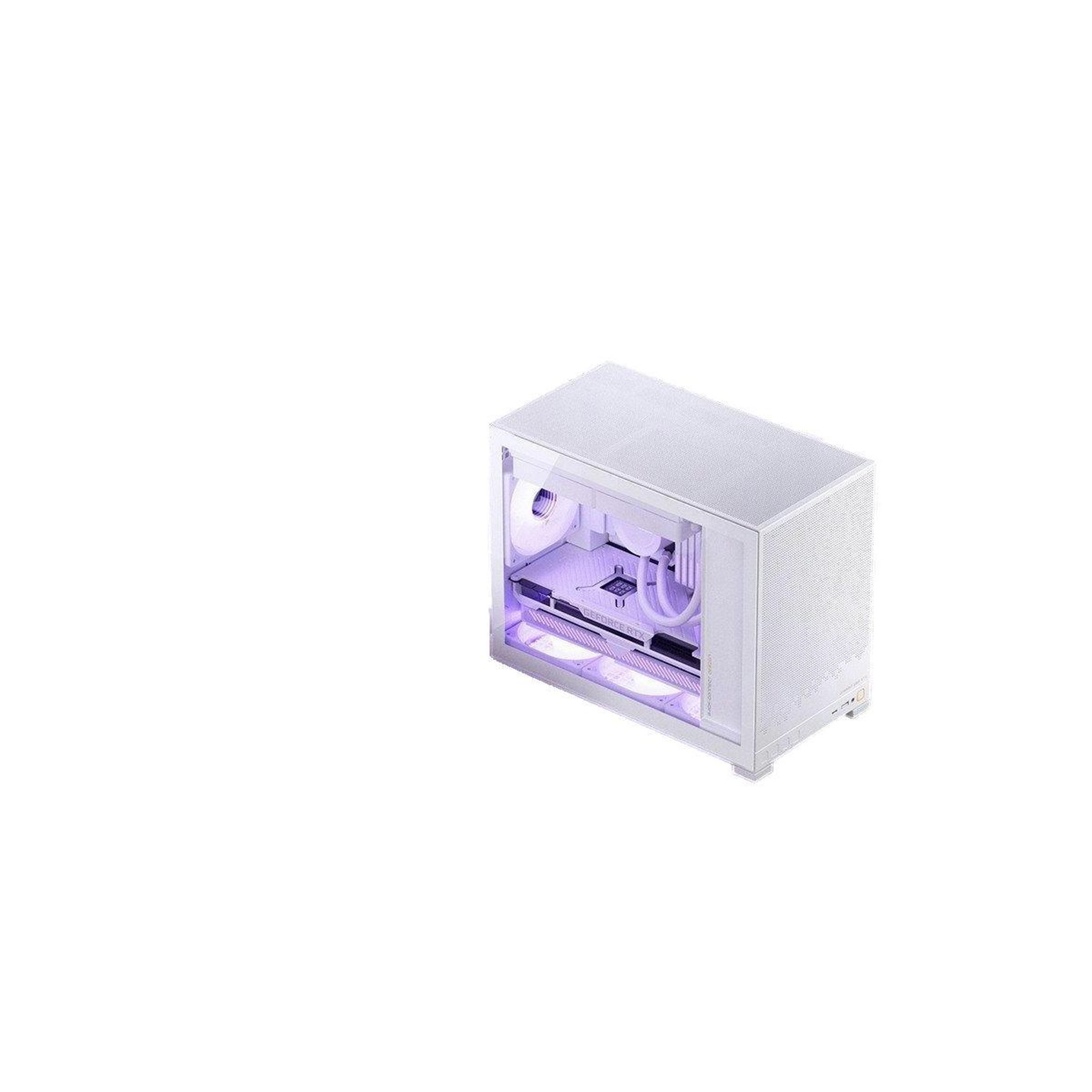 Voir la diapositive 3 : JONSBO Boîtier Micro-ATX Jonsbo D32 STD blanc