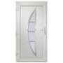 Voir la diapositive 5 : VIDAXL Porte d'entree anthracite 98x190 cm PVC