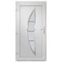 Voir la diapositive 5 : VIDAXL Porte d'entree anthracite 98x190 cm PVC
