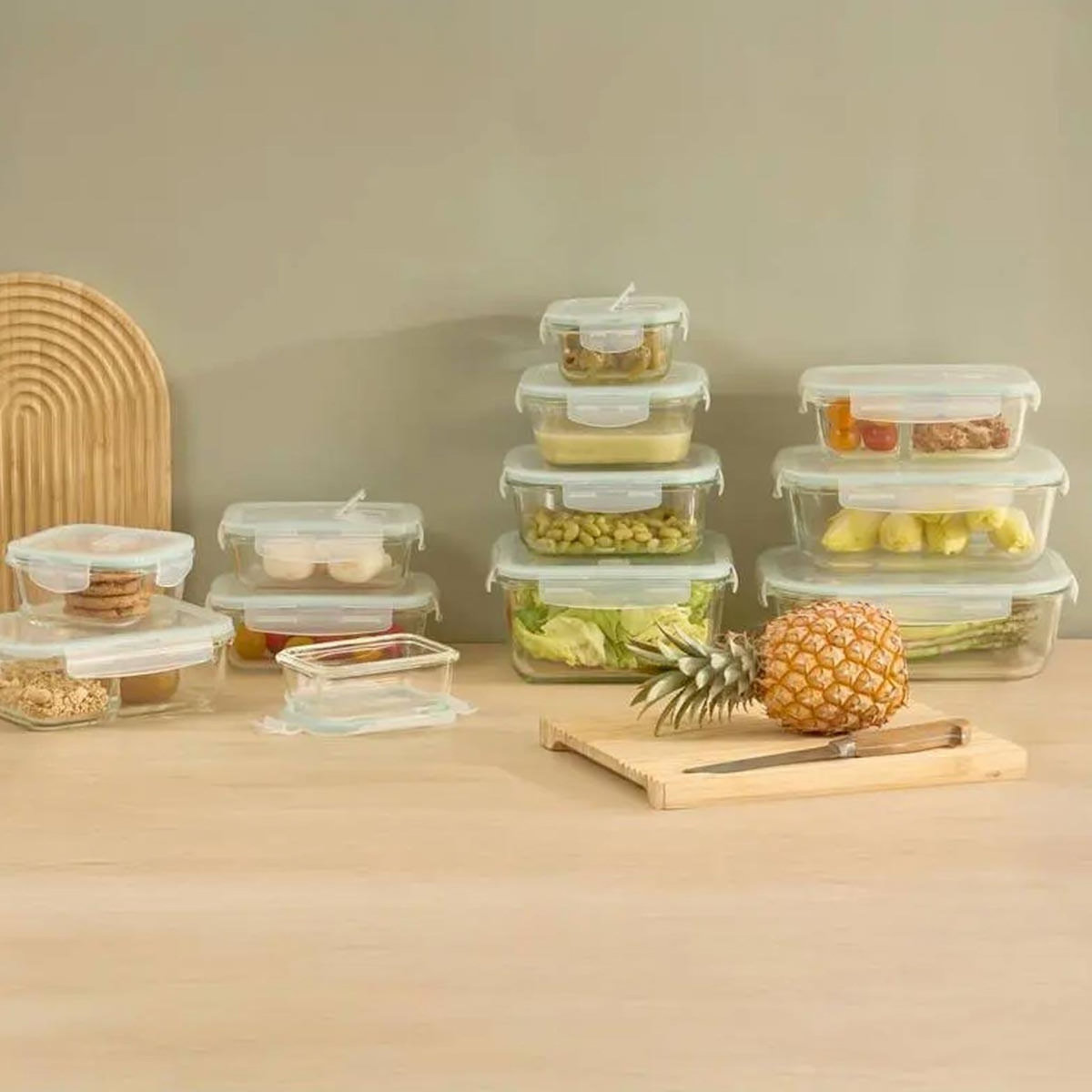 FIVE Boîte de Conservation  Clipeat  3,6L Transparent