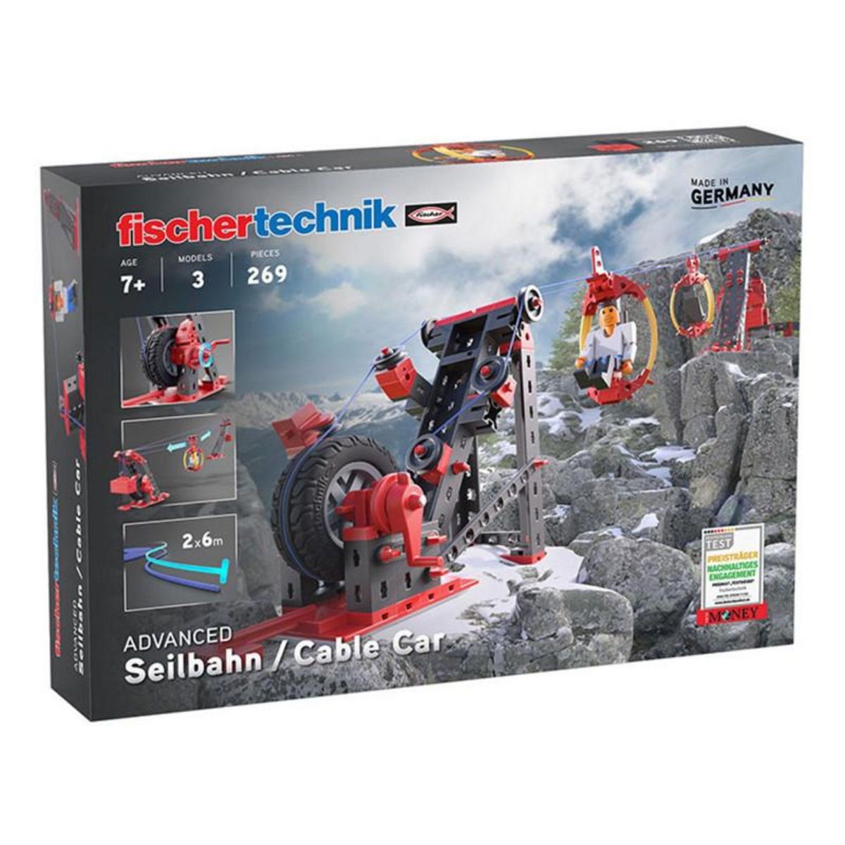 Fischer Fischertechnik Advanced - Cable car, 269 pcs. 564068