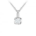 SC CRYSTAL Collier SC Crystal orné de Cristaux scintillants