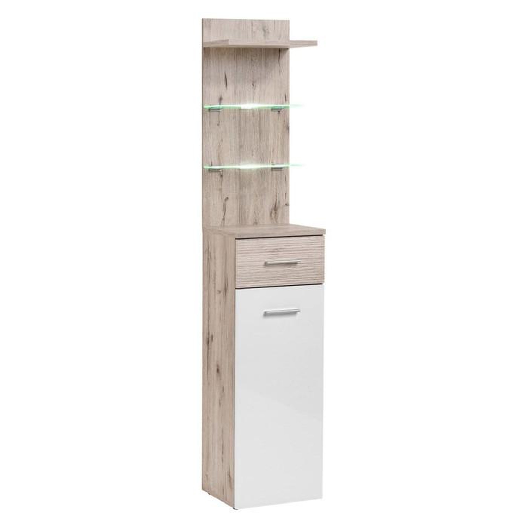 Paris Prix Colonne 2 Niveaux en Bois  Gustavo  200cm Naturel